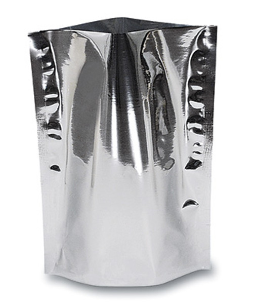 Stand-Up Metalized Barrier Pouch with Bottom Gusset (3 mil) (Qty) 1000 Items