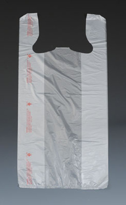 High Density Environmentally Friendly T-Shirt Bag (.5 mil) (Qty) 1000 Items