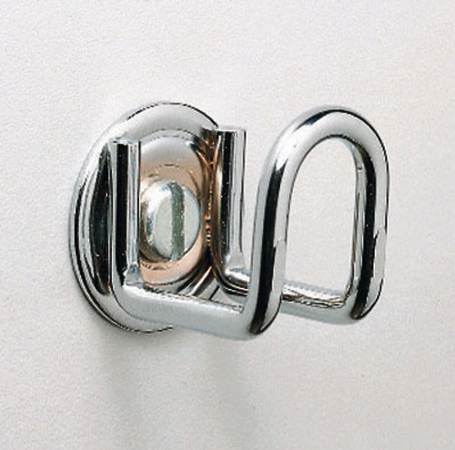 Chrome Wall Hook Dispenser for Tote Bags with Die-Cut Handle (Qty) 1 Roll