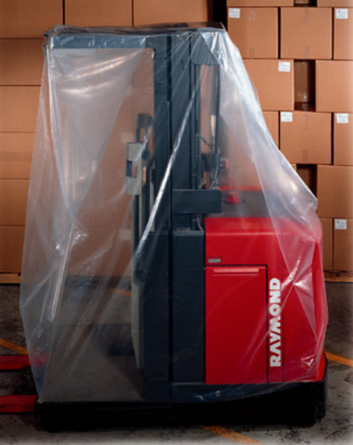 Giant Poly Bag Cover/Liner Perforated on a Roll - Clear (1 mil)