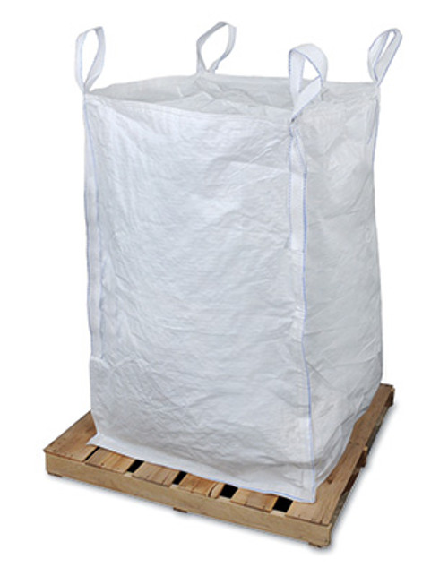 36" x 36" x 36" Woven Polypropylene Bulk Bag with Duffle Top and Flat Bottom (Qty) 1 Roll