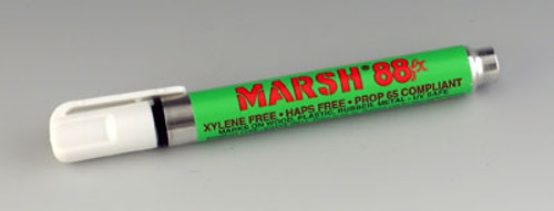 Marsh 88 Pigment Metal Surface Marker - White (Qty) 12 Items