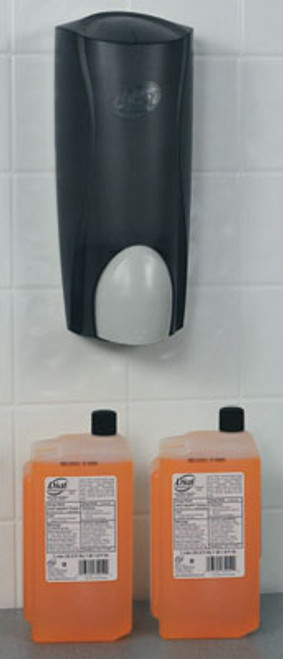 Liquid Dial Hand Soap Wall Dispenser for 1 Liter Refills (Qty) 1 Roll