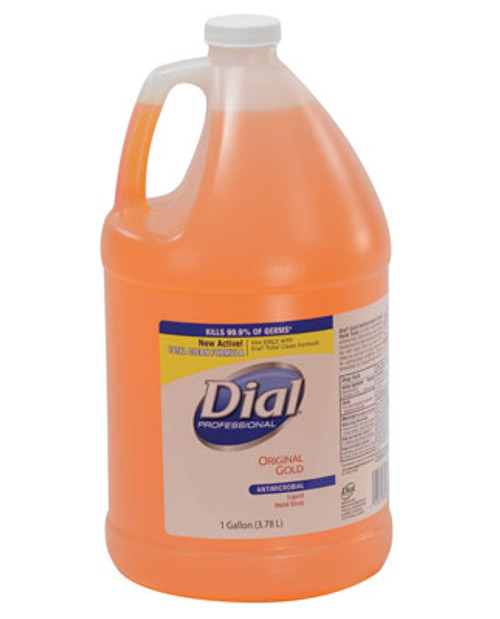 Liquid Dial Gold Antimicrobial Hand Soap Refill (1 Gallon) (Qty) 1 Roll