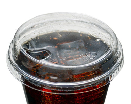 Sip-Through Lid for Cold Beverage Cup (Qty) 100 Items
