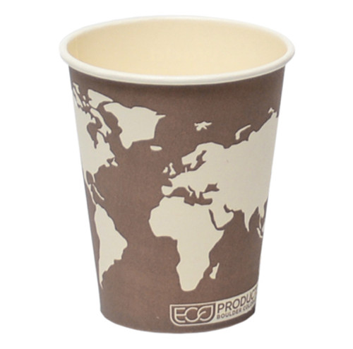 Compostable Hot Beverage Paper Cups (Qty) 50 Items