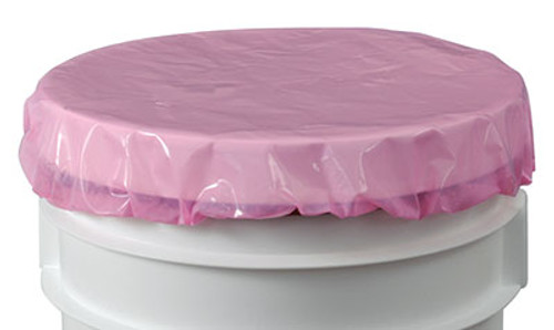 Anti-Static Poly Dust Cap - Pink (4 mil) (Qty) 100 Items