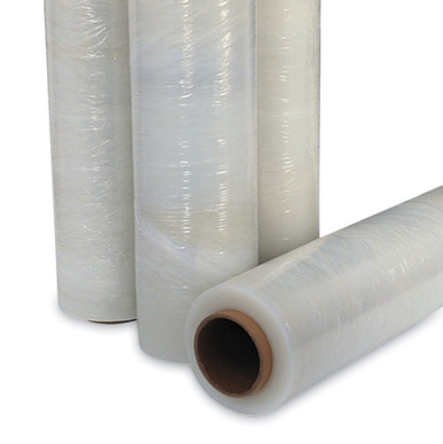 19.5" x 7500' Economy Cast Machine-Length Stretch Wrap (55 Gauge) (Qty) 4 Items