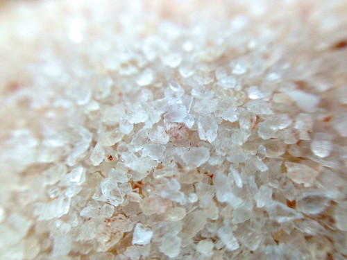 Taste·ology™ - Australian Pink Sea Salt (macro view) by go lb. salt ® - store.golbsalt.com