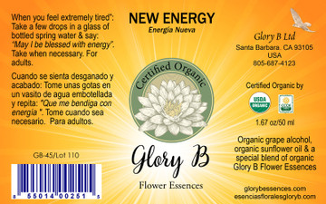 NEW ENERGY  for when you need a boost