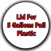 Professional Wood Finish Lid For 5 Gallons Pail Plastic