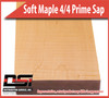 Domestic Hardwood Lumber Soft Maple 4/4 Prime Sap 15/16" 11'-12'