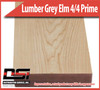 Domestic Hardwood Lumber Grey Elm 4/4 Prime Unselected 15/16" 9'-10'