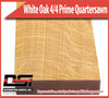 Domestic Hardwood Lumber White Oak 4/4 Prime Quartersawn 15/16" 9-10