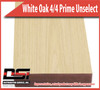 Domestic Hardwood Lumber White Oak 4/4 Prime Unselectedect 15/16 11-12