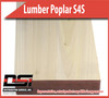 Domestic Hardwood Lumber Poplar S4S 3/4" X 7 1/4" X 12'