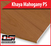 Khaya Mahogany Plywood Plain Sliced MDF A1 3/4" x 4x8
