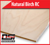 Natural Birch Plywood Rotary Cut VC B2 1/4" x 4x10