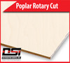 Poplar Plywood Rotary Cut MDF B2 1/4" x 4x8