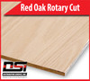 Red Oak Plywood Rotary Cut VC Cabinet Grade 1/4" x 4x9