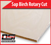 Sap Birch Plywood Rotary Cut MDF A1 Whole PC Face 3/4" x 4x8