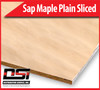 Sap Maple Plywood Plain Sliced SMTSO HDF Xband VC A-1 3/4" x 4x11