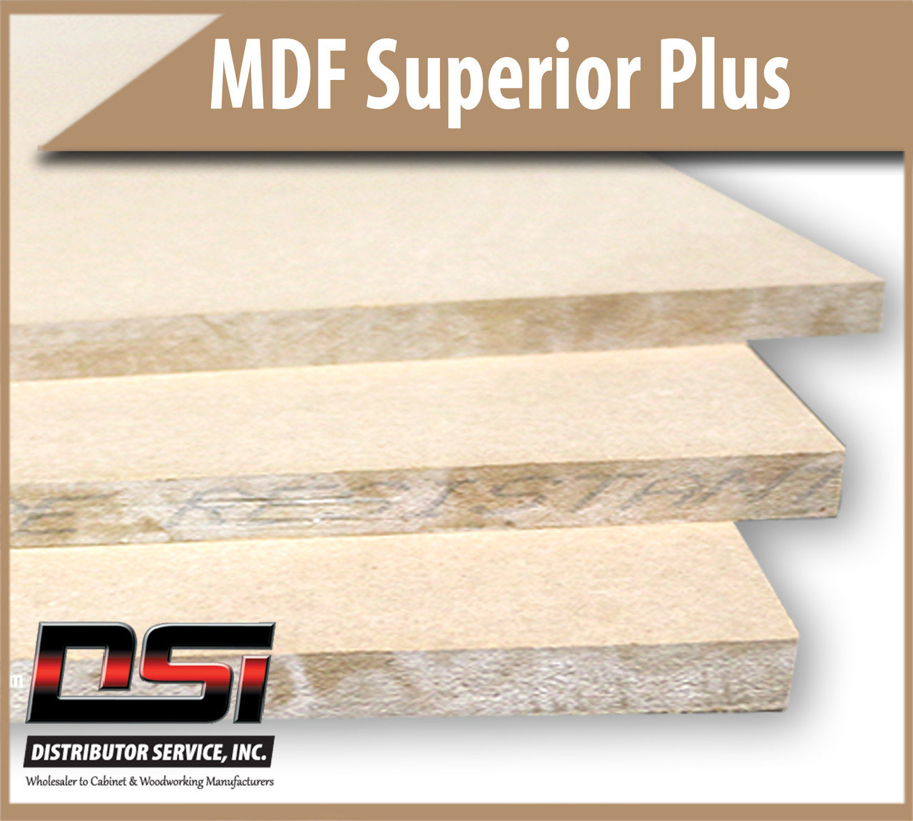 Medium Density Fibreboard Superior Plus MDF Panels 3/4" x 49" x 97"
