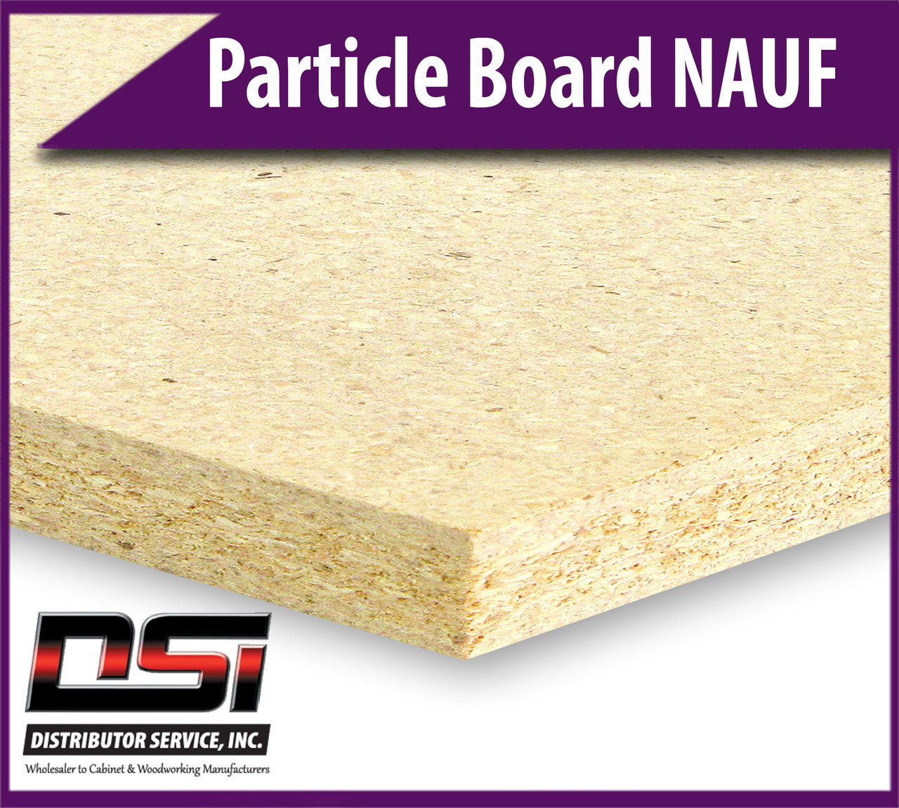 Particle Board Core NAUF 11/16" x 49" x 97" Industrial Particleboard Panels