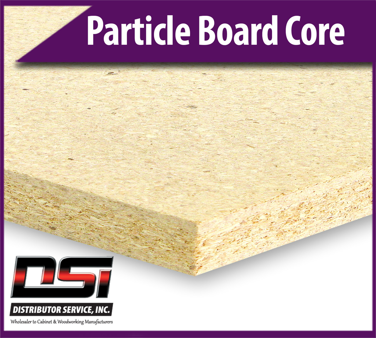 Particle Board Core 3/4" x 61" x 121" Industrial Particleboard Panels