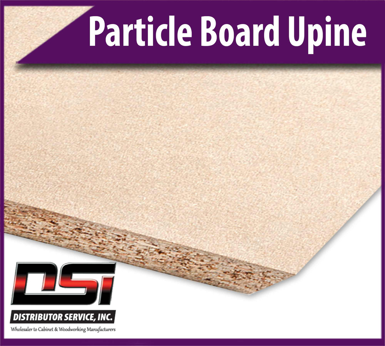 Particle Board Core Upine 1-1/8" x 30" x 97" Industrial Particleboard Panels