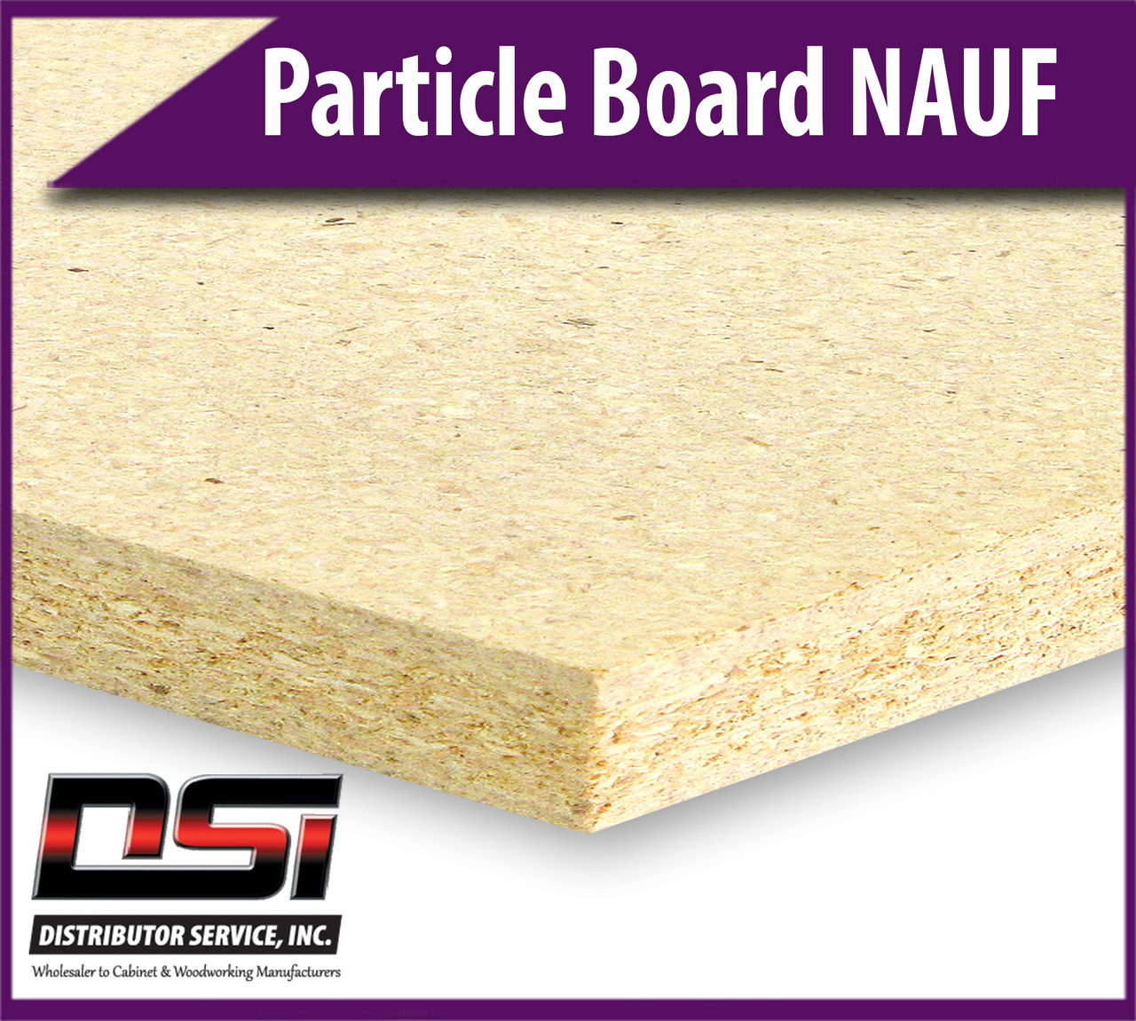 Particle Board Core NAUF 11/16" x 61" x 97" Industrial Particleboard Panels