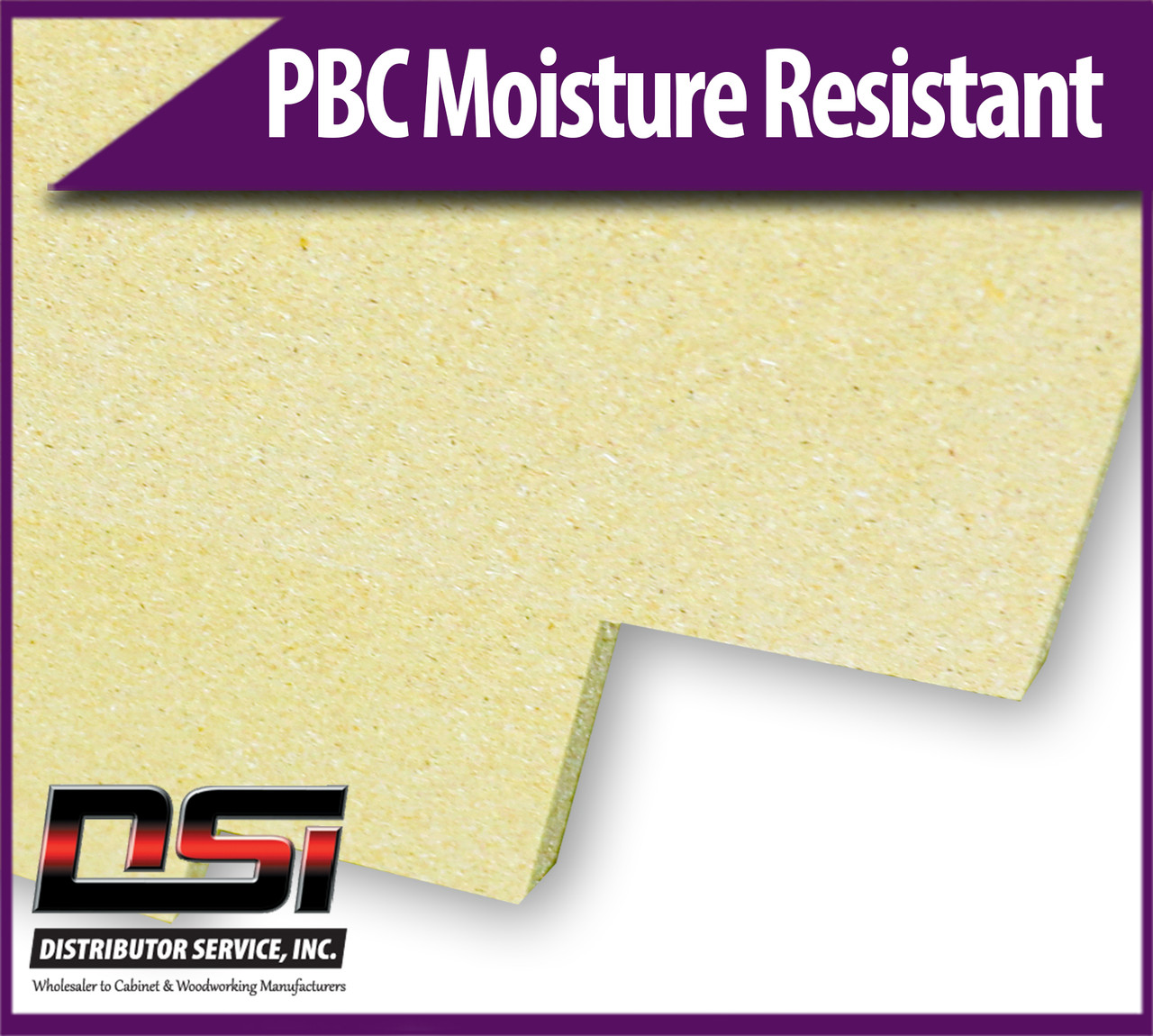 Particle Board Core Moisture Resistant 3/4" x 49" x 97" Industrial Particleboard Panels