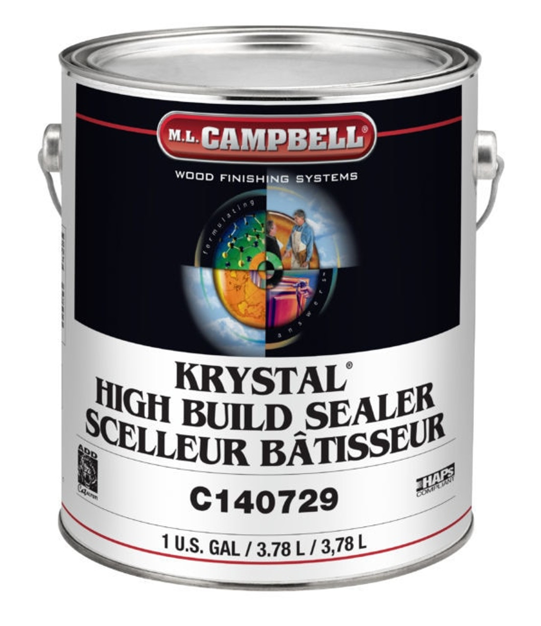 ML Campbell Krystal High Build Sealer 55 Gallons Drum w/Agitator