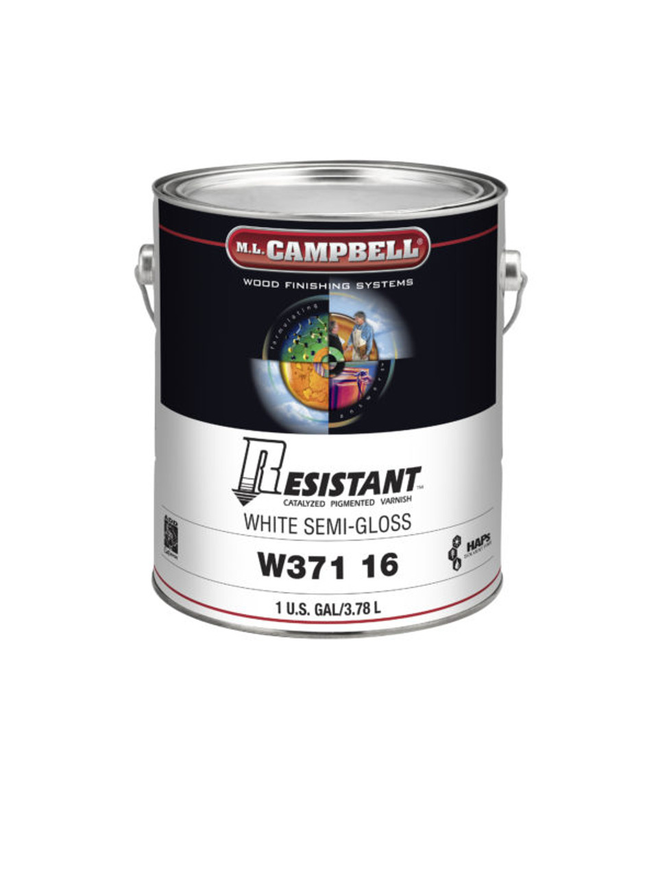 ML Campbell Resistant White Satin Gallon