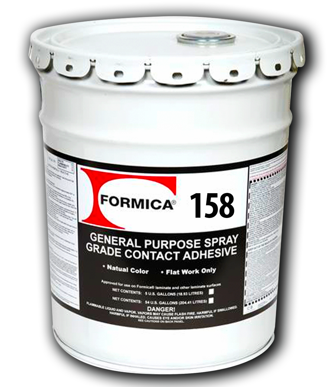 Formica Econ E/F Red Spray Cont Adhesive 5 Gallons F-158M-05