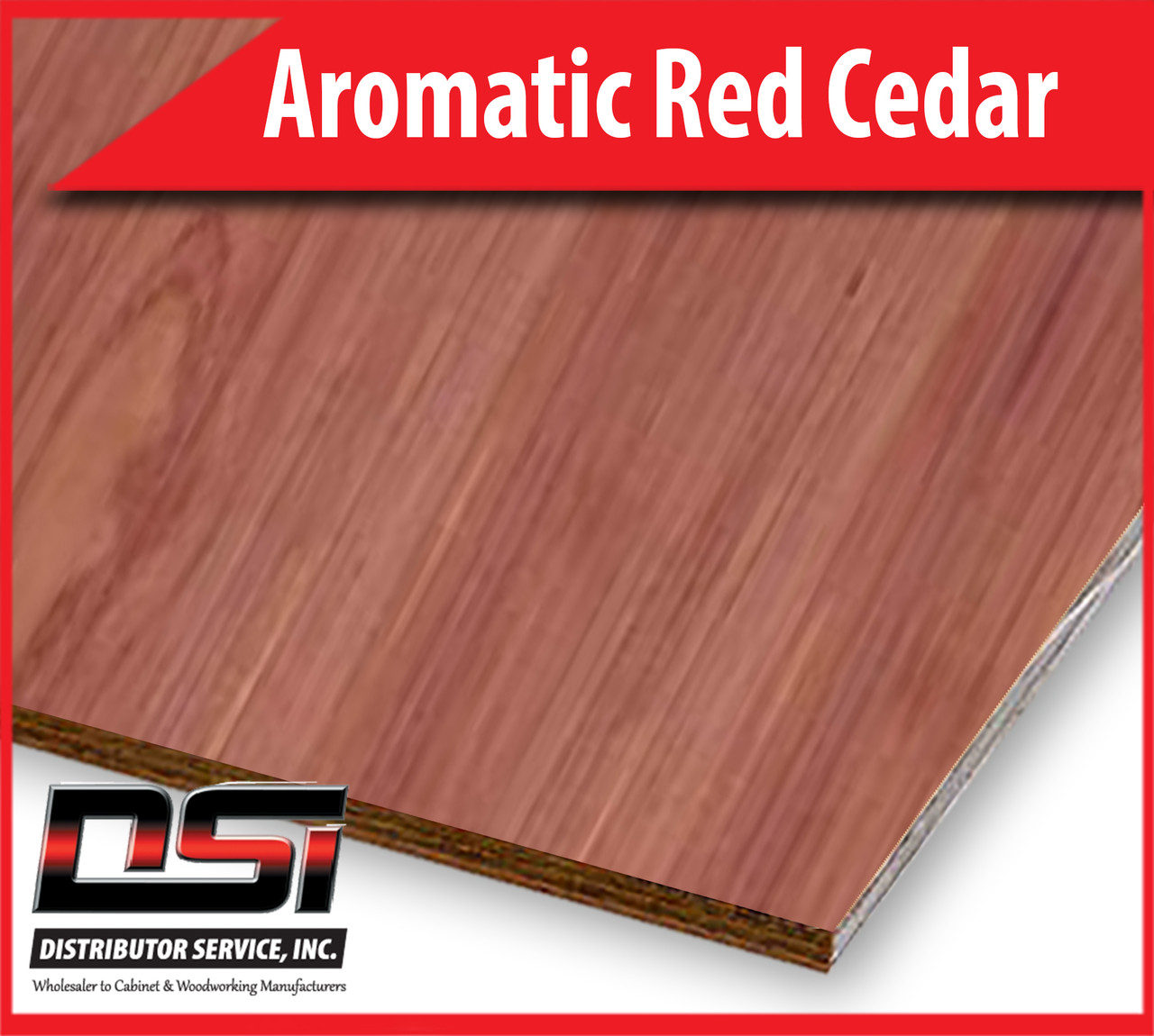 Aromatic Red Cedar Domestic Plywood Plain Sliced VC A-4 5/32" x 4x8 TP