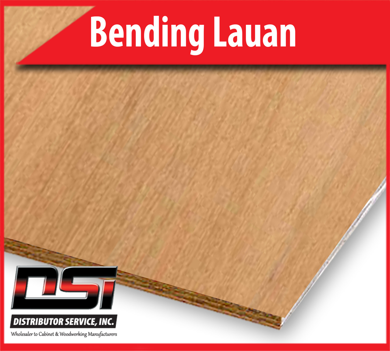 Bending Lauan Plywood Short Grain 1/4" x 8x4