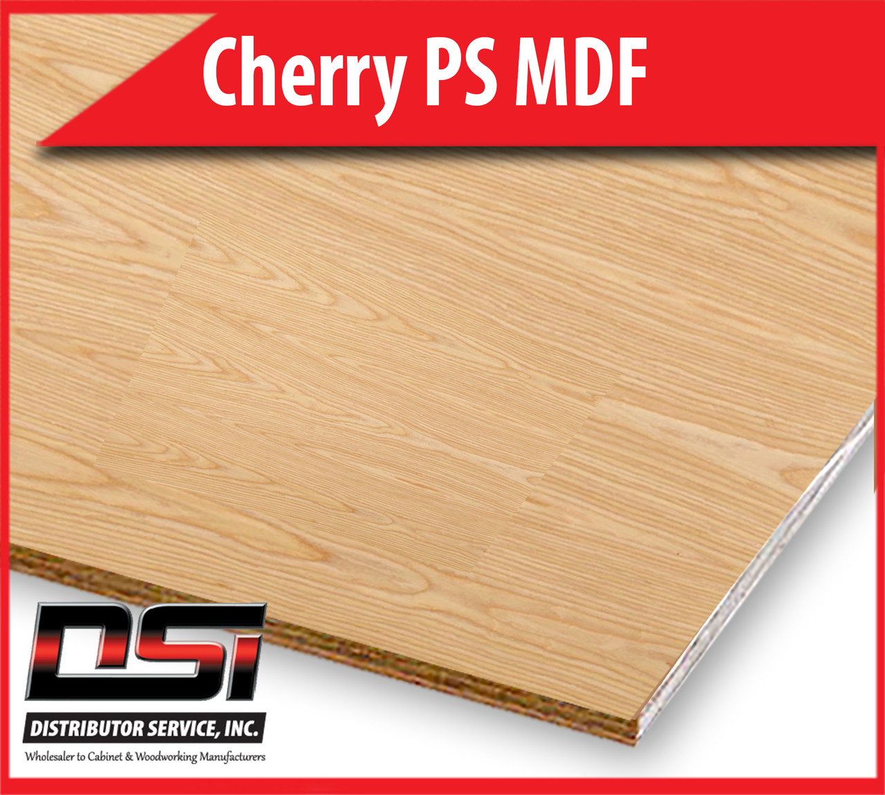 Cherry Plywood Plain Sliced MDF A4 1/2" x 4x8