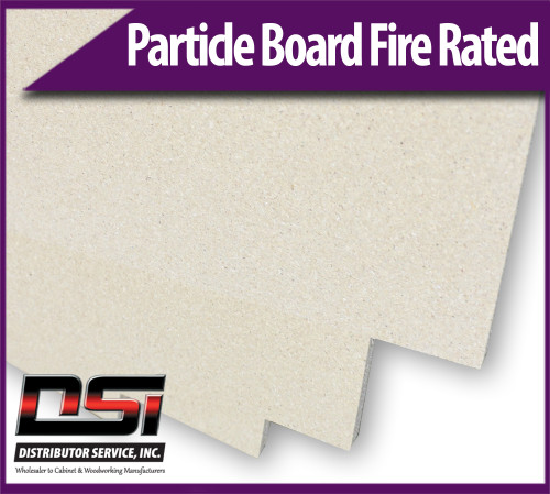 Particle Board Core Fire Rated 11/16" x 61" x 121" Industrial Particleboard Panels