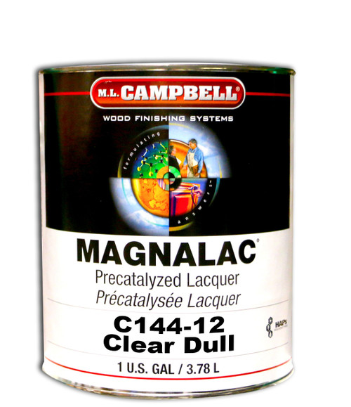 ML Campbell Magnalac Pre-cat Lacquer Clear Dull Gallon