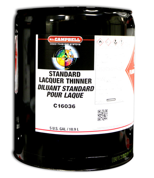 ML Campbell Standard Lacquer Thinner 5 Gallons