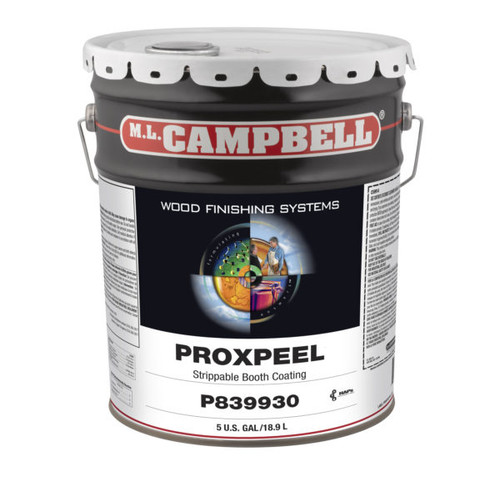 ML Campbell Proxpeel Booth Coating White 5 Gallons