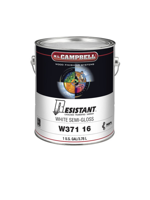 ML Campbell Resistant White/ Opaque Tint Base Satin Gallon