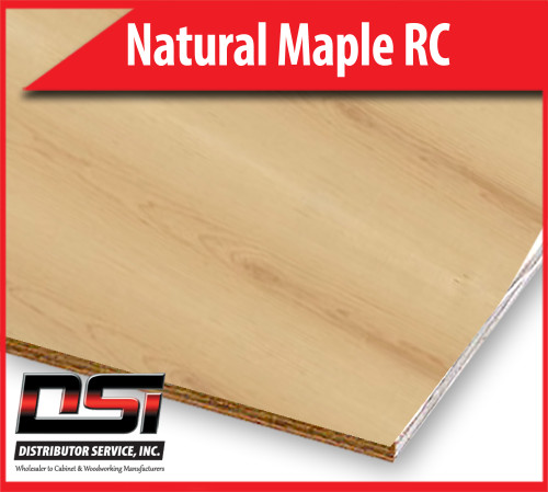 Natural Maple Plywood Rotary Cut WPF MDF B2 1/4" x 4x8