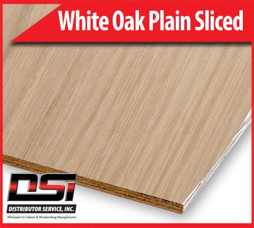 White Oak Plywood Plain Sliced VC A1 3/4" x 4x8