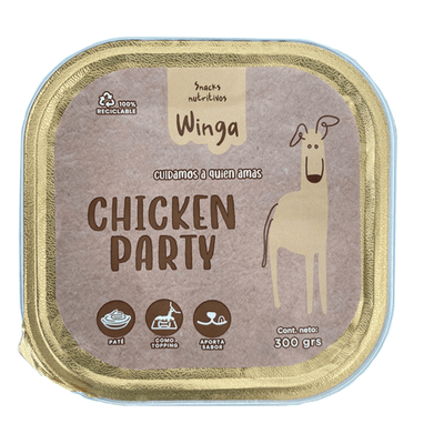 Winga Chicken party - paté de pollo 300 gr