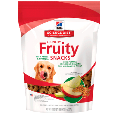 Hill's Fruity Snacks Treats Manzana Y Avena