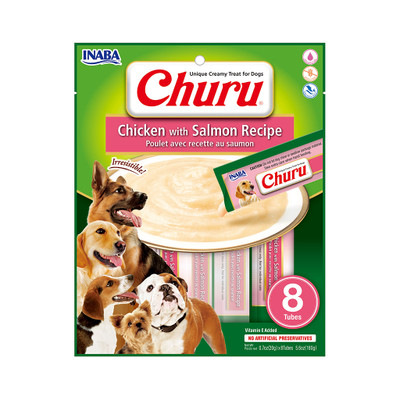 Dog Churu 8P Chicken With Salmon Recipe