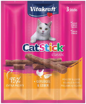 Vitakraft Cat Stick Pollo Y Cat Grass