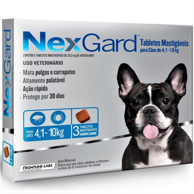 Nexgard. 3 Tabletas. Antiparasitario externo